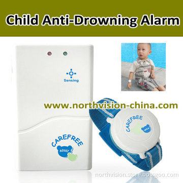 100m Children Anti-Drowning Alarm with Transmitter Locking